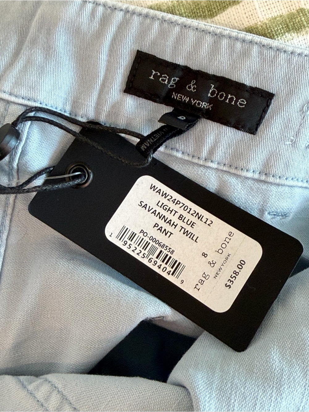 rag & bone Blue Cargo Pants - Picture 4 of 4